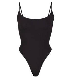 Skims Fits Everyone Black Bodysuit